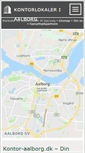 Mobile Screenshot of kontor-aalborg.dk